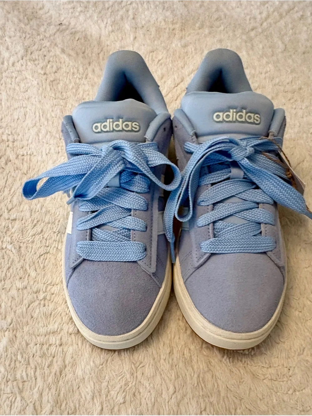 NEW Grand Court Alpha Baby Blue and White W 9/ M 7.5